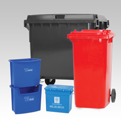 2- en 4 wiel containers