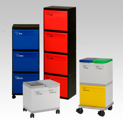 tri-sélectif modulaire BUREAU