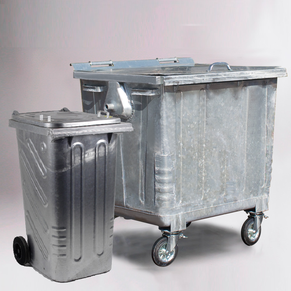 Conteneur poubelle 500L, Conteneurs poubelles et collecteurs déchets