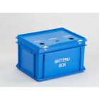 Batterijbox 20 liter, 3-gats, Nederlandstalig