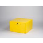 Bicycle Delivery Box 85 liter, 570x550x335 mm geel 