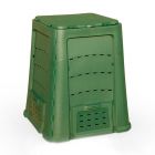 Kunststof composter 750x750x850 mm, 400 ltr, zonder bodem, groen