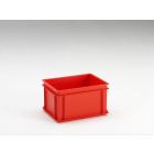 Bac gerbable norme Europe alimentaire 400x300x220 mm 20L E-line ROUGE