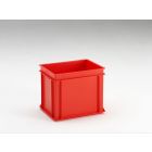 Bac gerbable norme Europe alimentaire 400x300x325 mm 30L E-line ROUGE