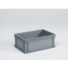 Bac gerbable norme Europe alimentaire 600x400x220 mm 40L E-line GRIS