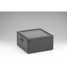 EPP Thermobox, Pizzabox, 480x480x260 mm, 35 ltr, met deksel, zwart