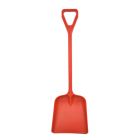 Spade breed 1110x410x347 mm, eendelig rood