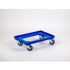 Transportroller 600x400x160 mm open, blauw