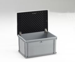 Caisse ADR 60x40x36 cm 60L à serrure triangulaire
