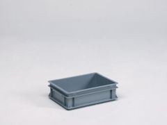 Euronorm Kunststof bak, 400x300x120 mm, 10 l. groen PP virgin