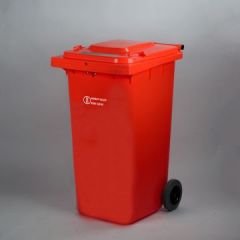 Conteneur déchets industriels dangereux DID 240 litres ROUGE