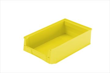 Silafix magazijnbak grootte 2H, 16,7 liter, 500/450x310x145mm, geel