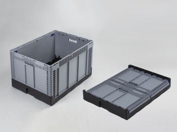Opvouwbare bak, 800x600x465 mm, 192 ltr.