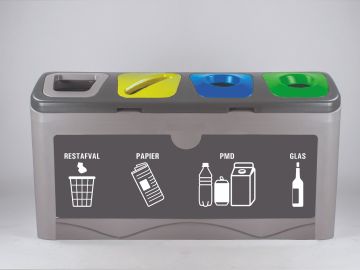 Waste separation station