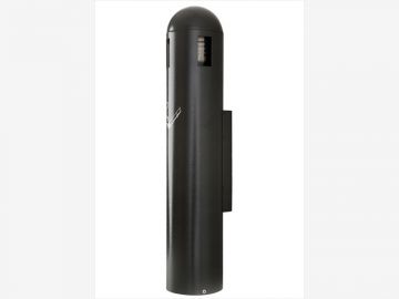 Round wall mounted ashtray 1L ø110x500 mm, dark-grey