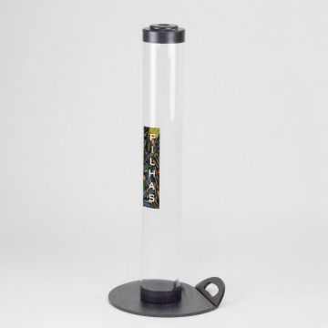 Collecteur de piles usagées ø12x80 cm 9 litres