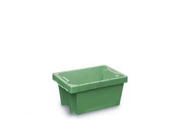 Draaistapelbak, 5 liter, 300x200x150mm, groen