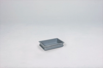 Normbox, Euronorm Kunststof bak, 300x200x65 mm, 2,5 l. grijs PP virgin 