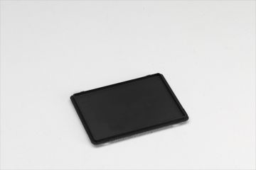 Kunststof scharnierdeksel 400x300 mm ESD-veilig zwart