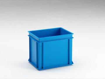 Bac gerbable norme Europe alimentaire 400x300x325 mm 30L Normbox BLEU