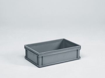 Normbox stackable bin 600x400x170 mm, 30L grey Virgin PP
