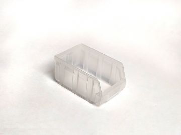 Bac à bec plastique 4L 237x144x123 mm Storefix, transparent