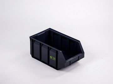 Stackable warehouse bin Storefix, 12,0L, PE-R black