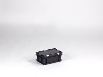 Bac gerbable ESD avec couvercle 300x200x135 mm 5 litres
