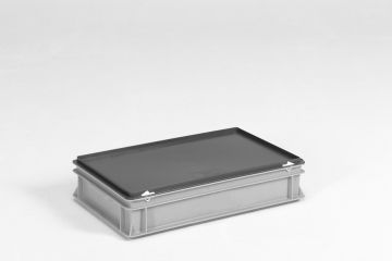 Bac gerbable avec couvercle 20 litres 60x40x14 cm E-line
