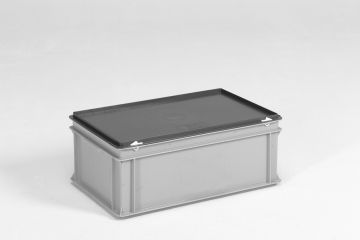 Bac gerbable avec couvercle 40 litres 60x40x24 cm E-line
