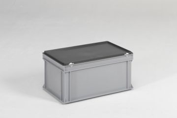 Stacking container 600x400x295 mm, 53L with lid