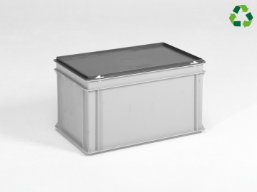 Kunststof kist 60 liter met afsluitbaar deksel