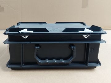 Stapelbare koffer 5 liter, 300x200x135 mm, met 1 greep
