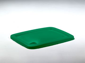 Couvercle à poser pour grand bac en plastique 210L VERT