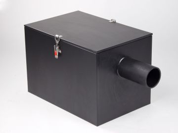 Poppen uitkom bak tbv kweek Black soldier fly, 600x400x400 mm, PE virgin 