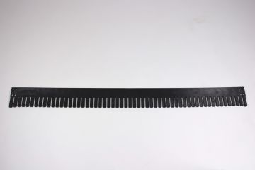 Vakverdelingsstrip 1150x100x5 mm, zwart