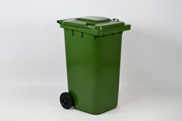 Groene afvalcontainer 240 liter