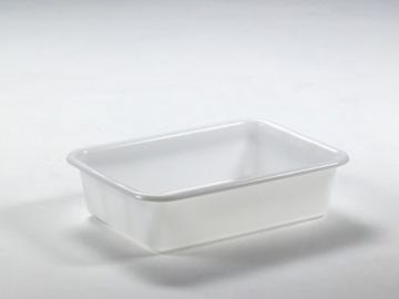 Hygienic bin 25 l., 610x440x150 mm white