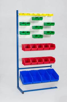 Etagère bac à bec pour 35 bacs à bec 90x41xH181 cm type L élement suivant