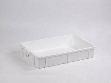 Hygiëne stapelbak 650x427x115 mm wit 26 liter