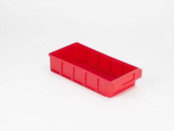 Bac tiroir plastique 400x186x83 ROUGE (par pièce)