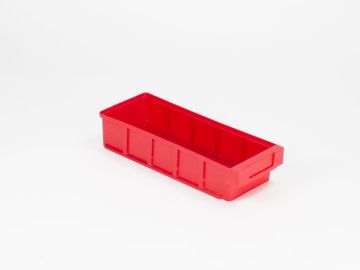 Bac tiroir plastique 40x15x8 cm ROUGE (par pièce)