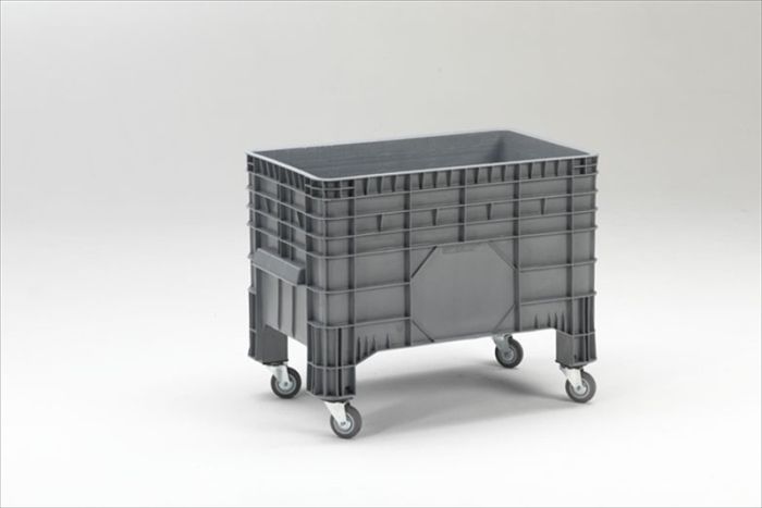 Grootvolumebak 285 liter 1040x640x790 mm , 4 wielen