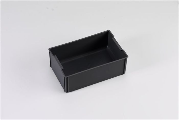 Petit bac plastique ESD 28x18x10 cm pour compartimenter bacs norme Europe