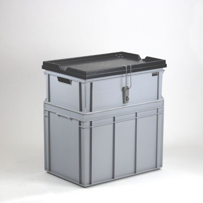 Bac plastique pour le transport de 6 bouteilles d'air comprimé ø170 mm, 600x400x660 mm