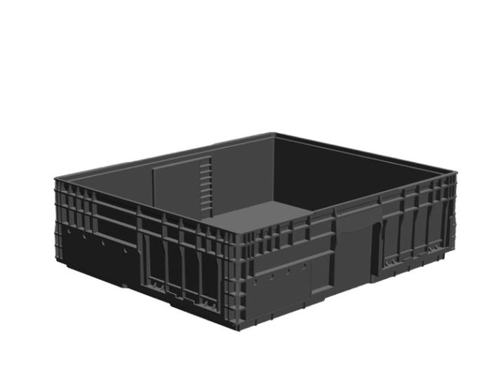 DC-MLT Automotive bak, 600x500x174mm, donkergrijs