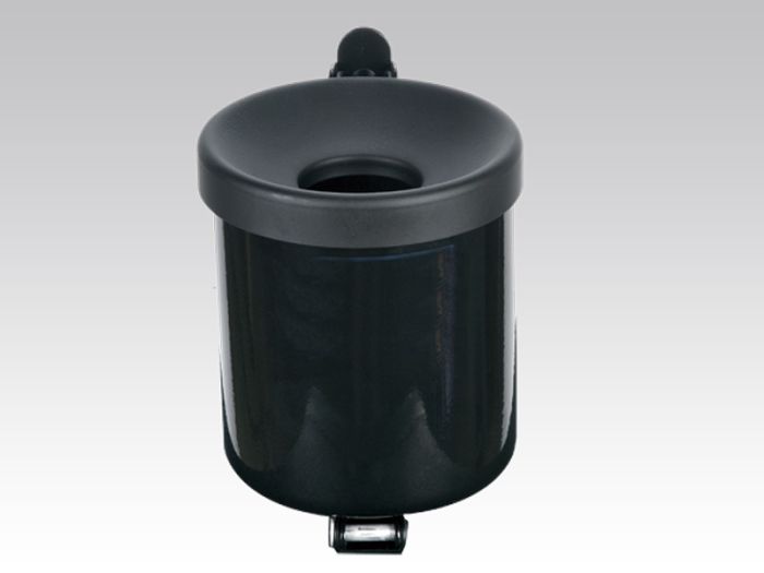 Cendrier mural extérieur 05L ø10x13 cm NOIR