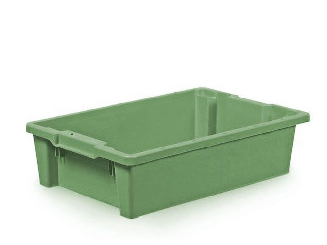 Bac gerbable emboitable Allibert 60x40x15 cm 25L VERT (par pièce)
