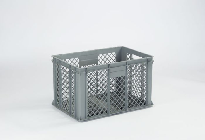 Bac gerbable ajouré alimentaire 600x400x320 mm 63L Perfobox