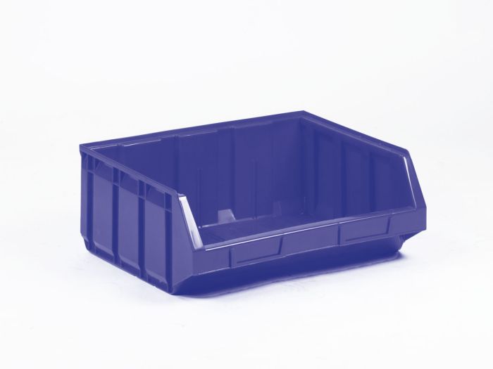 Stapelbare magazijnbak 23 liter, 345/300x406x164mm, blauw